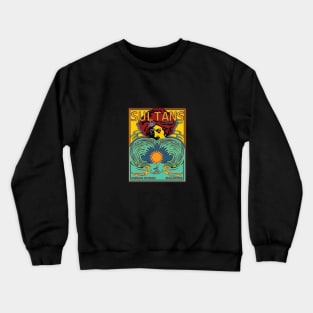 SURFING SULTANS MALDIVES INIDIAN OCEAN Crewneck Sweatshirt